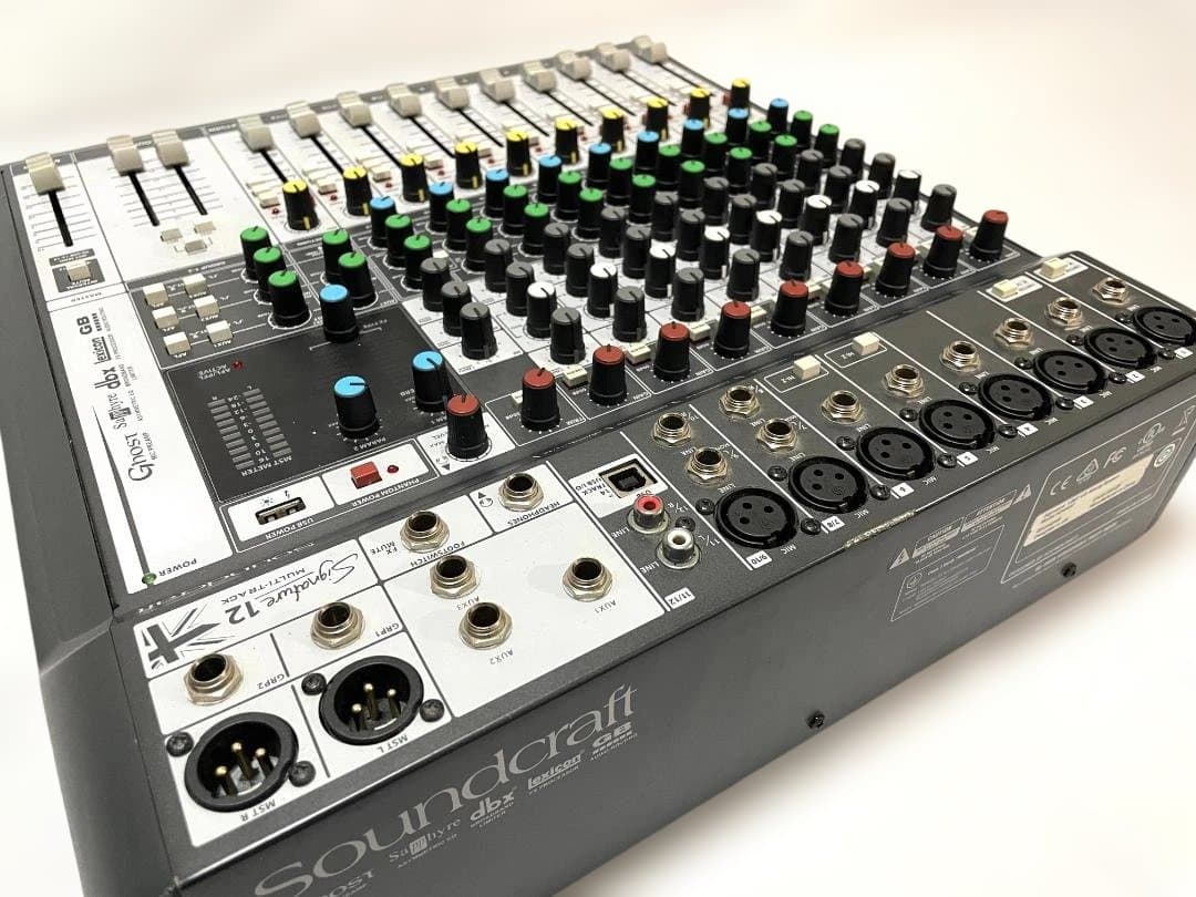 ジャンク Soundcraft Signature12 MTK アナログミキサー