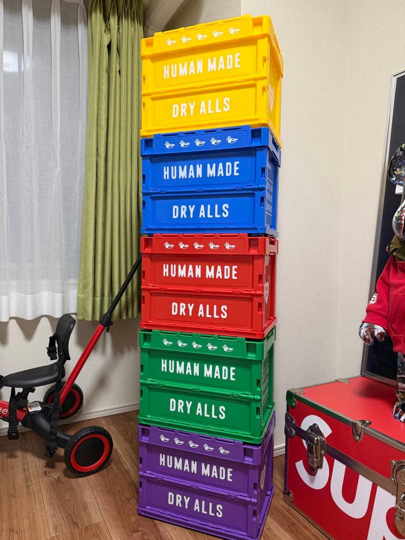 HUMAN MADE DRY ALLS 収納ボックス　20L 5個セット