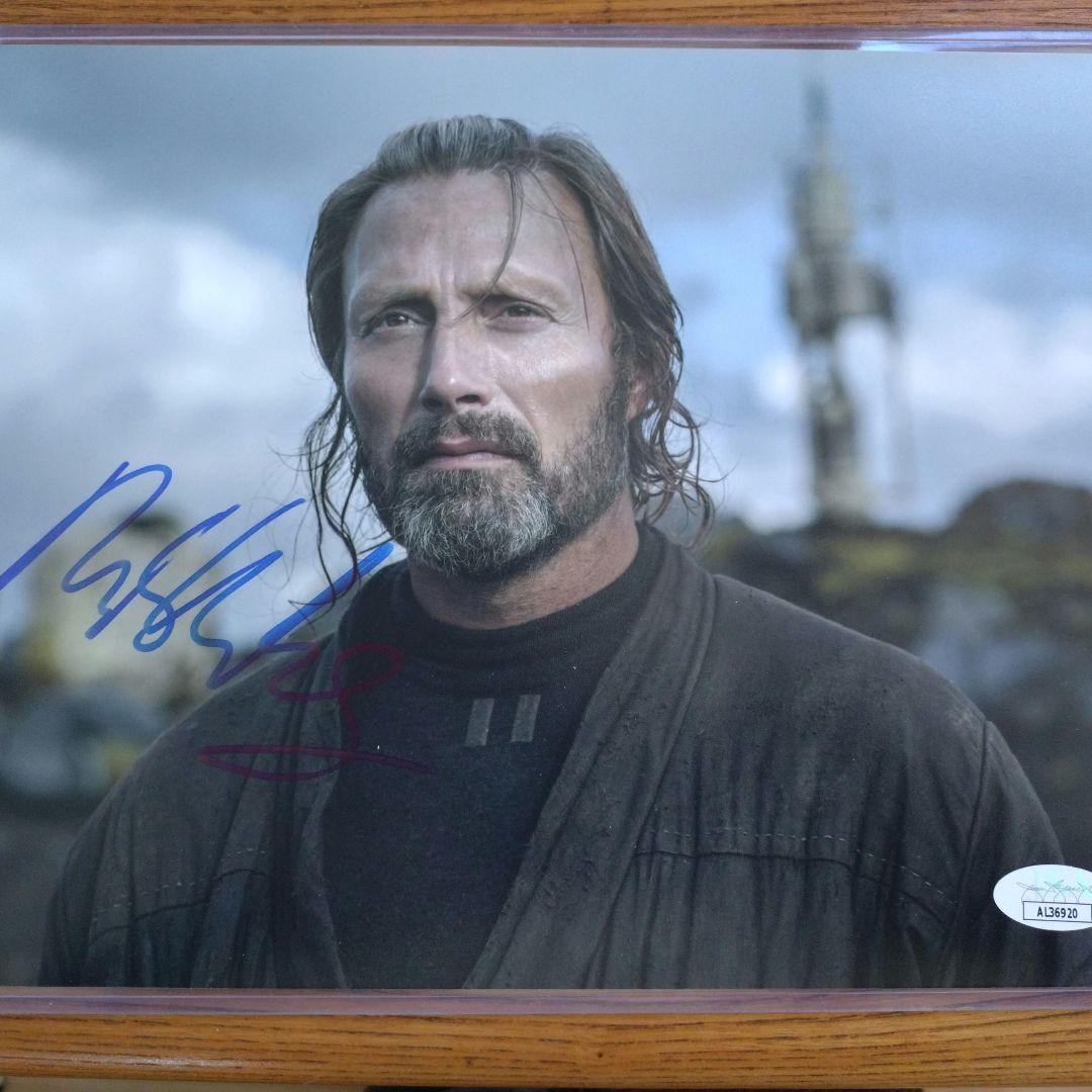 マッツ・ミケルセン　ローグ・ワン　スターウォーズ　サイン　オートグラフ