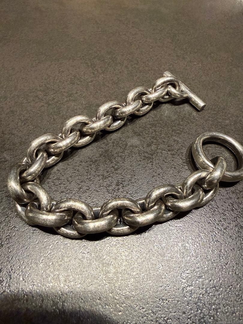 アンカー　チェーン　ブレスレット　超重厚　定価15万