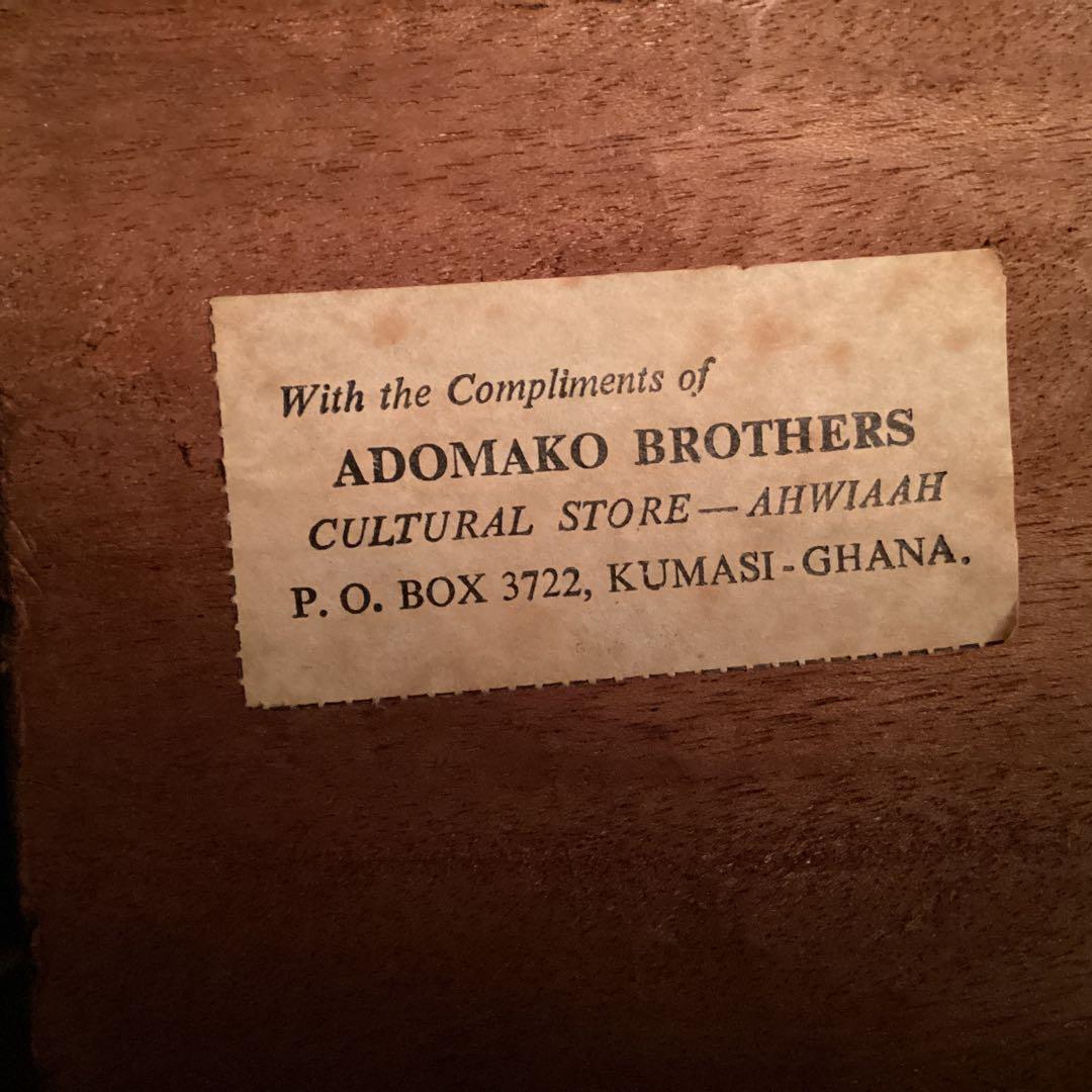 最終値下げ　アシャンティ族　スツール② アフリカ民芸