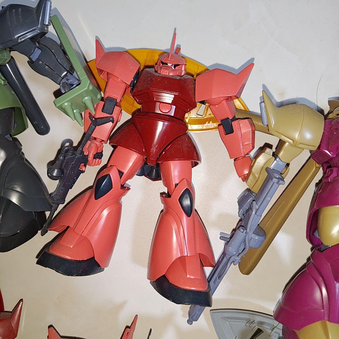 HG ゲルググ　9体セット　完成品　ジャンク扱い　レア　宇宙世紀　ユニコーン