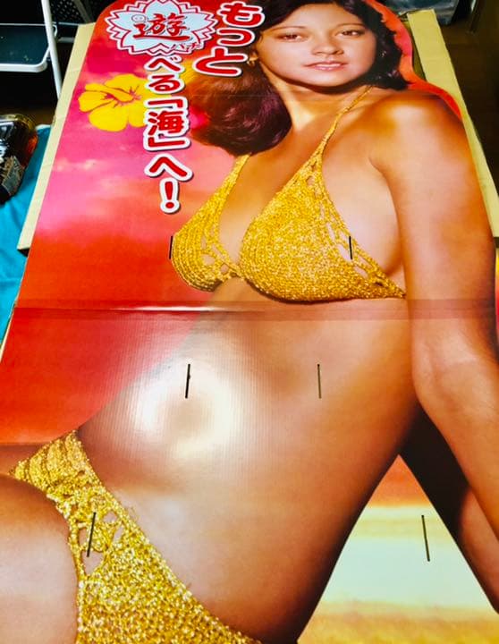 超特大パネル＊アグネス・ラム＊等身大＊デッドストック非売品