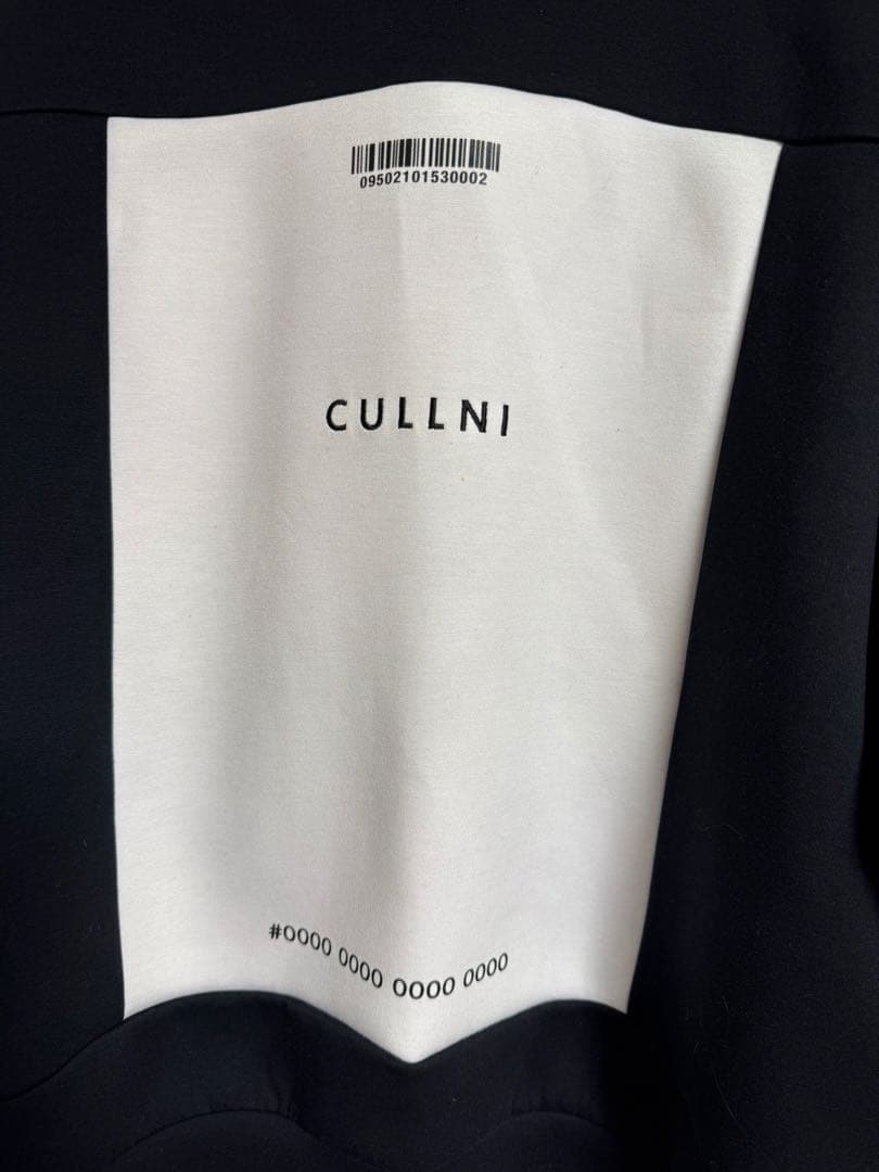 CULLNI × SHAREEF コラボパーカー　ブラック サイズ2