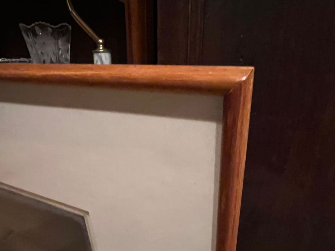 丹阿弥丹波子 リトグラフ NIWAKO TAN-AMI銅版画 直筆サイン 額縁