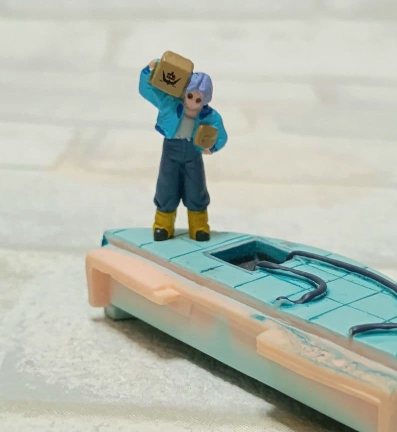 ドラカプ　ボーナスパーツ タイムマシン　ブルマ ＆ トランクス　ドラゴンボール