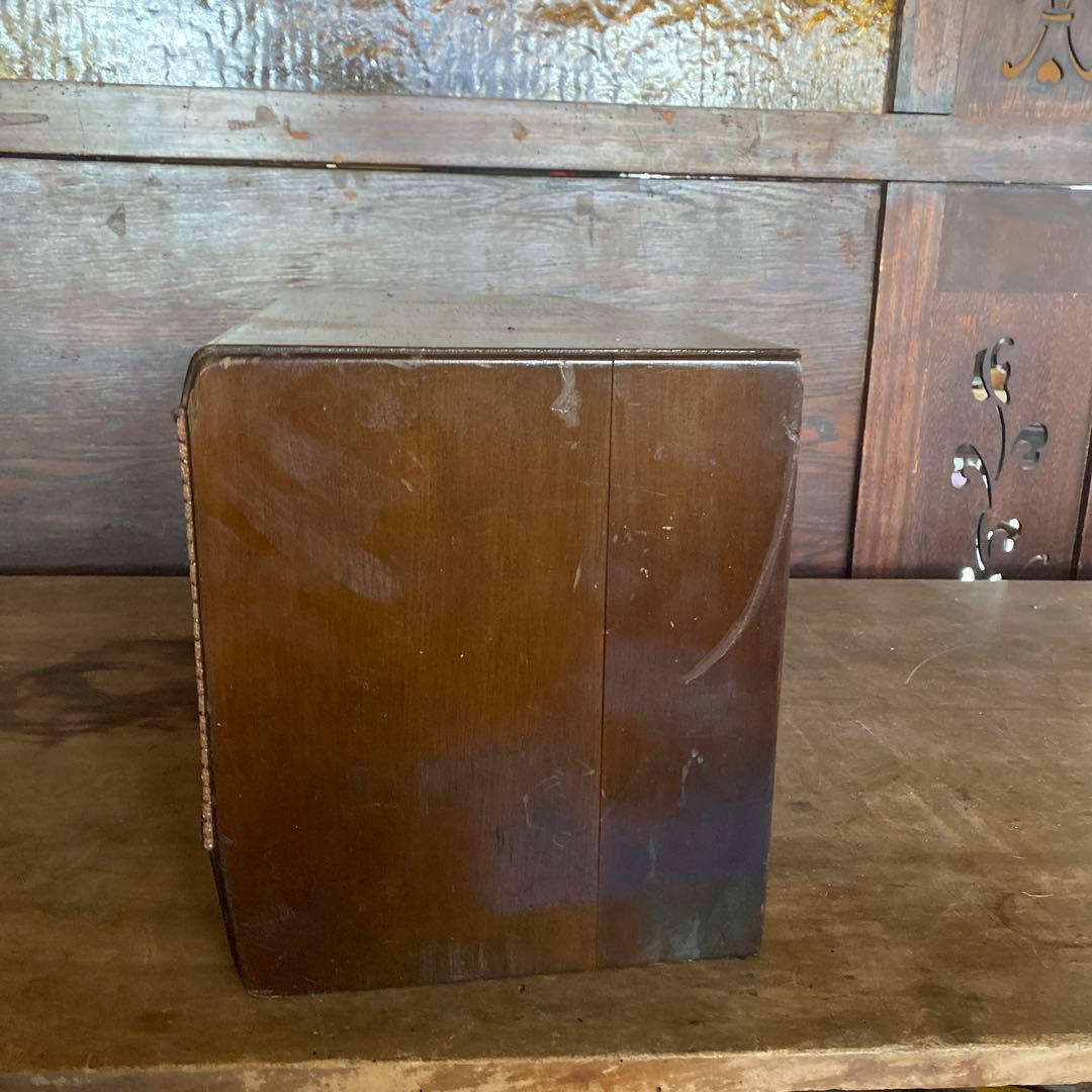 Columbia 真空管ラジオ 木製キャビネット 昭和レトロ