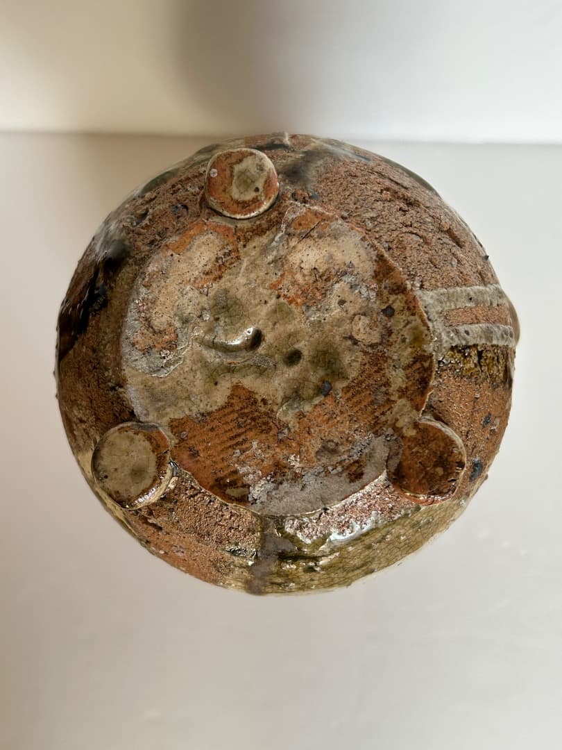 伊賀釉 花瓶 (八代 加藤宇助)