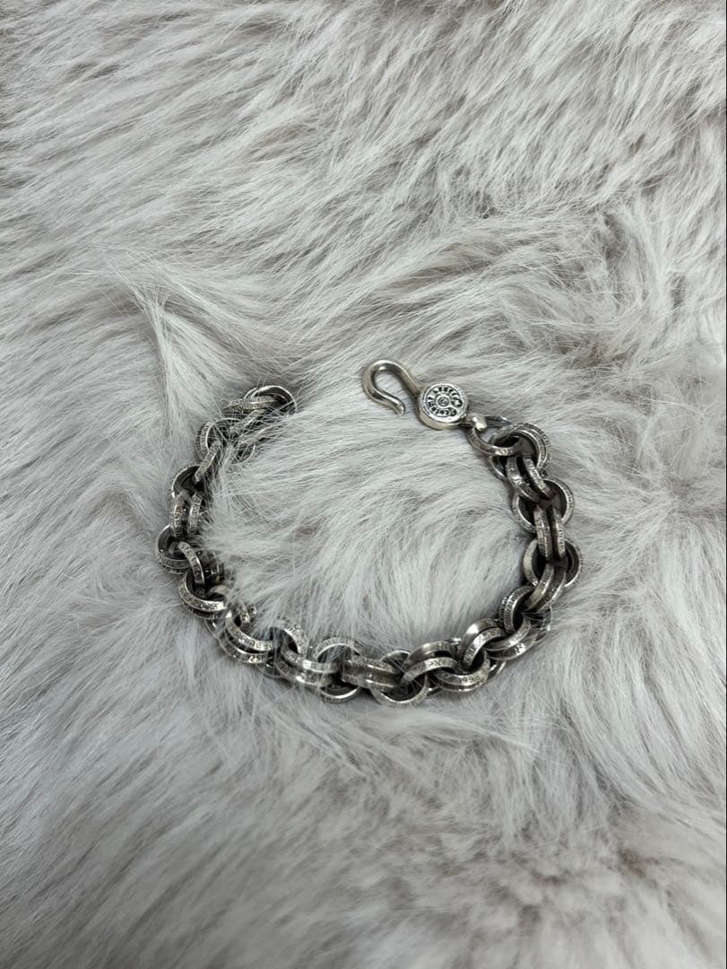 クロムハーツ　ダブルBリング　ブレスレット