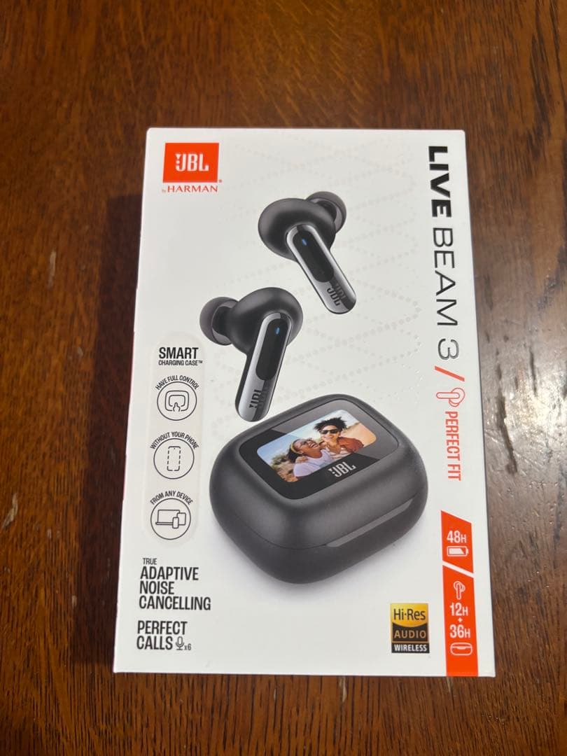 JBL LIVE BEAM 3 ワイヤレスイヤフォン未開封品