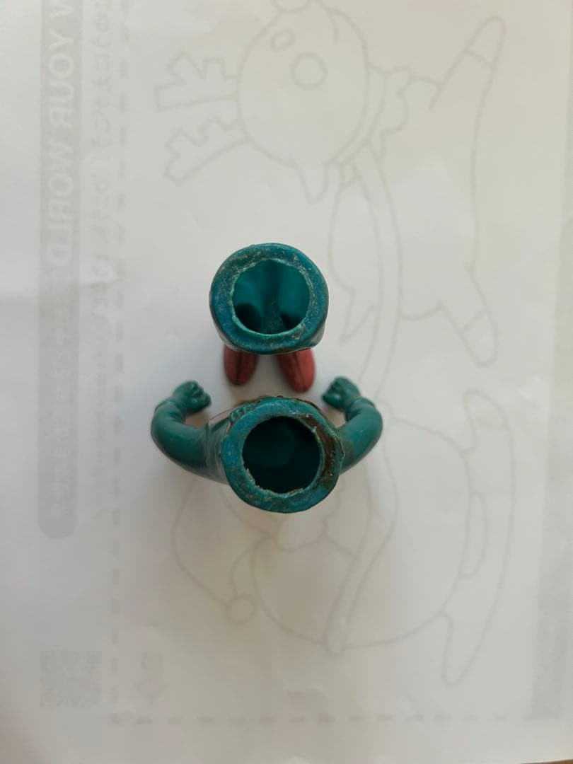 当時物、パチ無版権ソフビ　仮面ライダーエックス