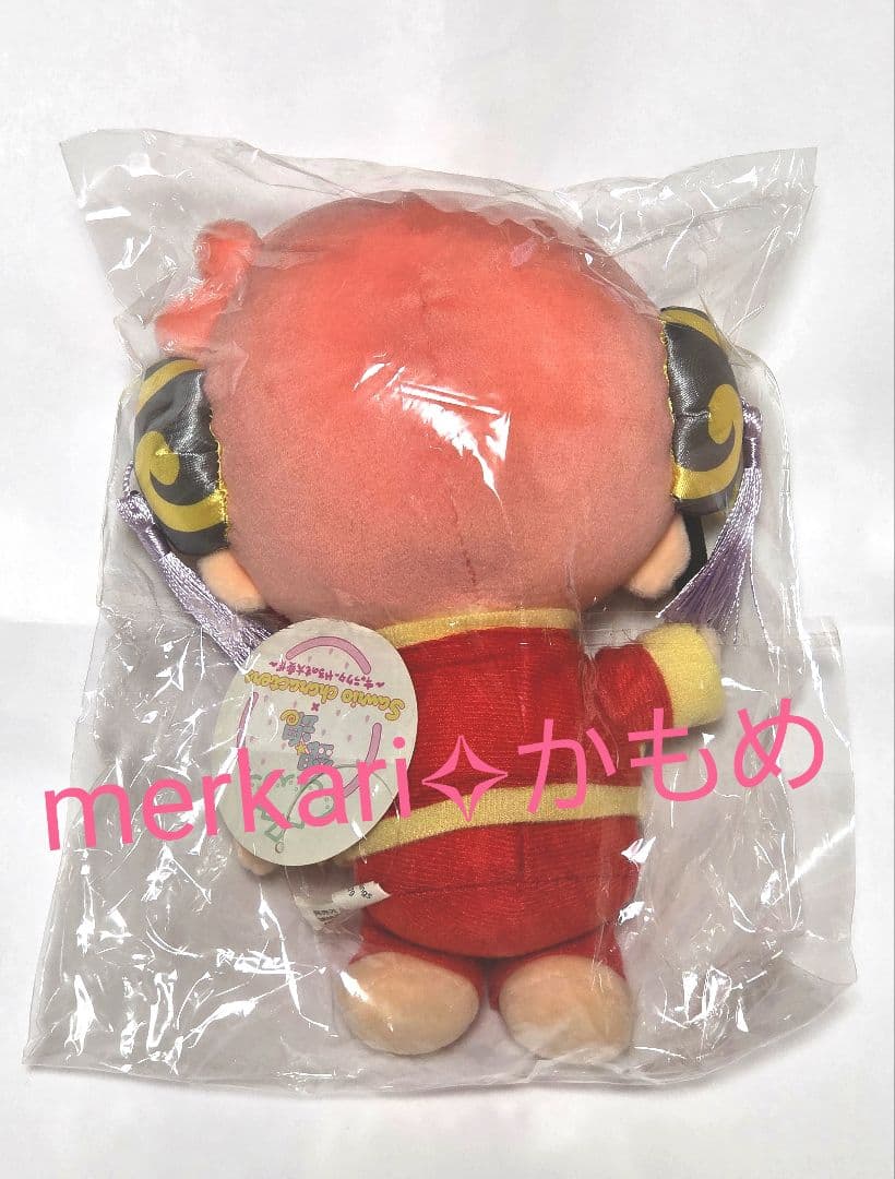 銀魂×サンリオコラボ✧むにゅぐるみS✧神楽✧リトルツインスターズ✧新品未開封