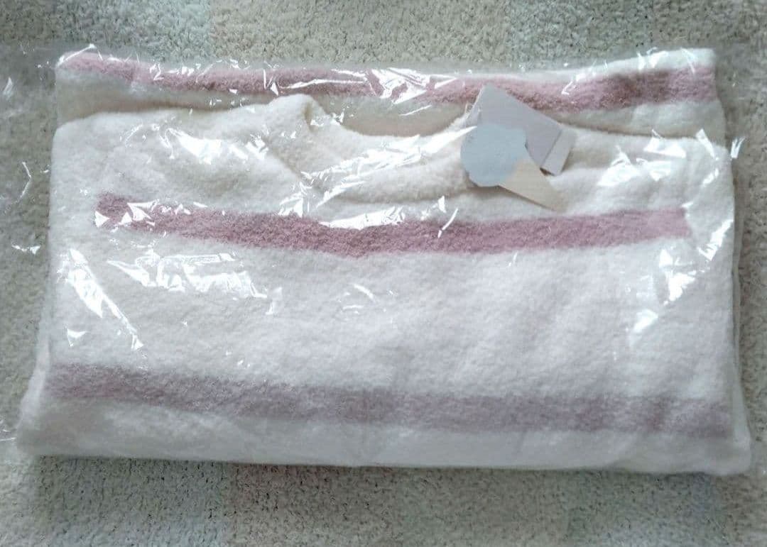 【専用品です】ジェラートピケ 長袖 ワンピース ボーダー ピンク