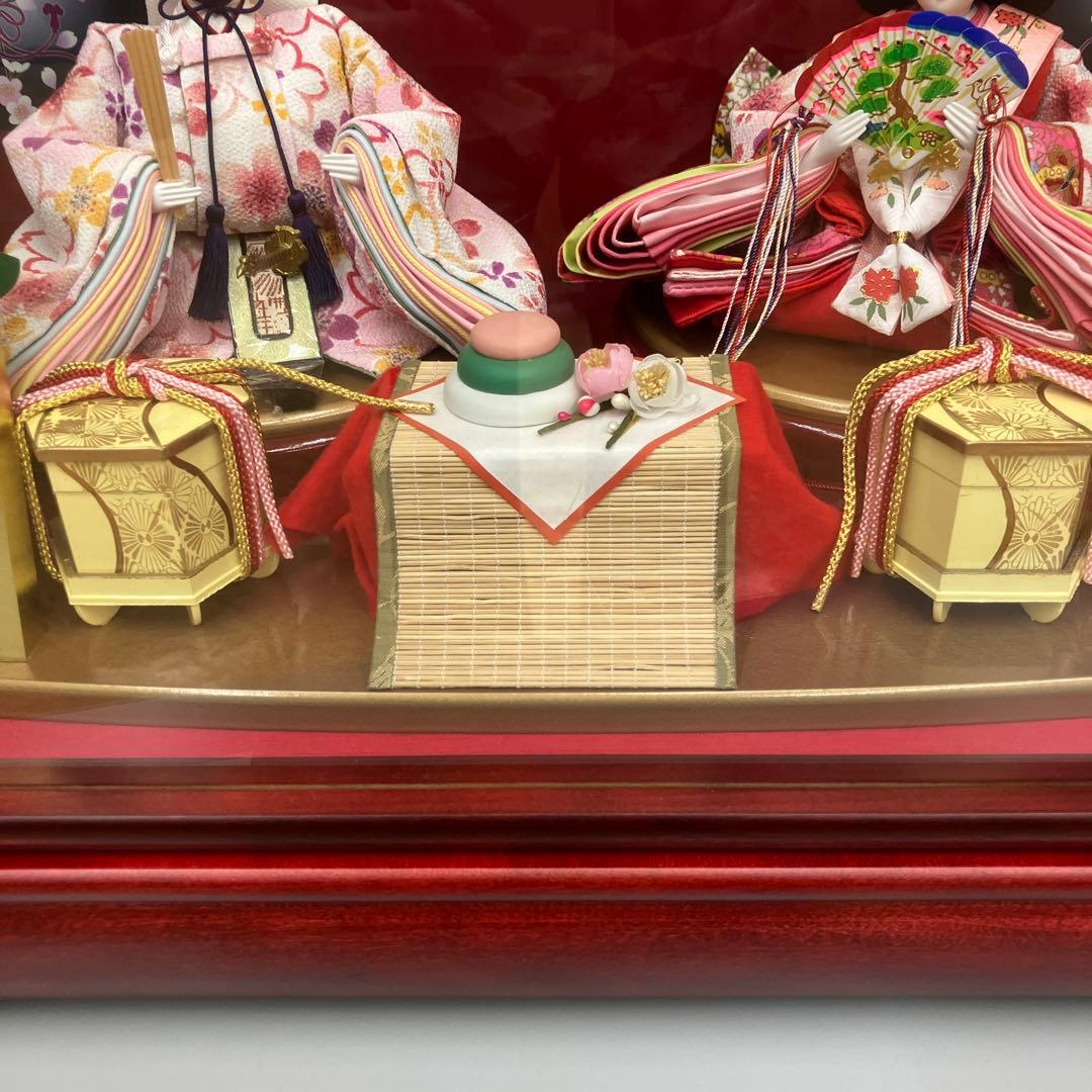 mara1126お値下げしました。久月ケース入り雛人形