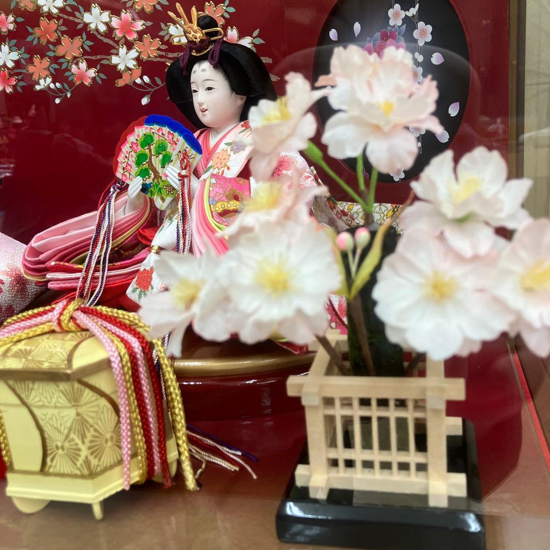 mara1126お値下げしました。久月ケース入り雛人形