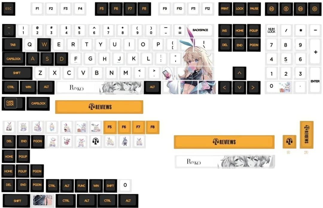 Wooting 60HE メカニカルキーボード+豪華おまけキーキャップ2種付き