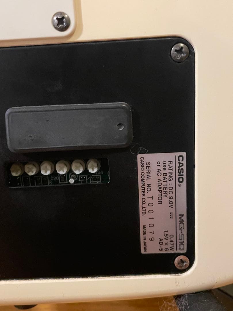 CASIO MG-510midiギター ギターシンセ フジゲン製購入前コメント要