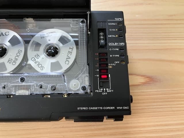 唯斗 整備済高音質動作品 SONY WM-D6C 革カバー ストラップ他