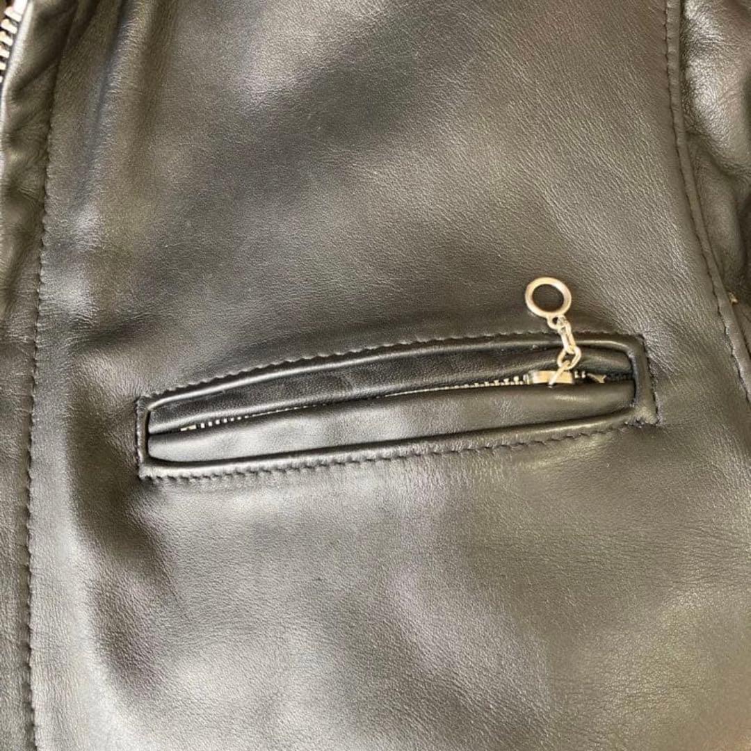 米国製SCHOTT 641ライダースジャ ケット 36 ライナー無し