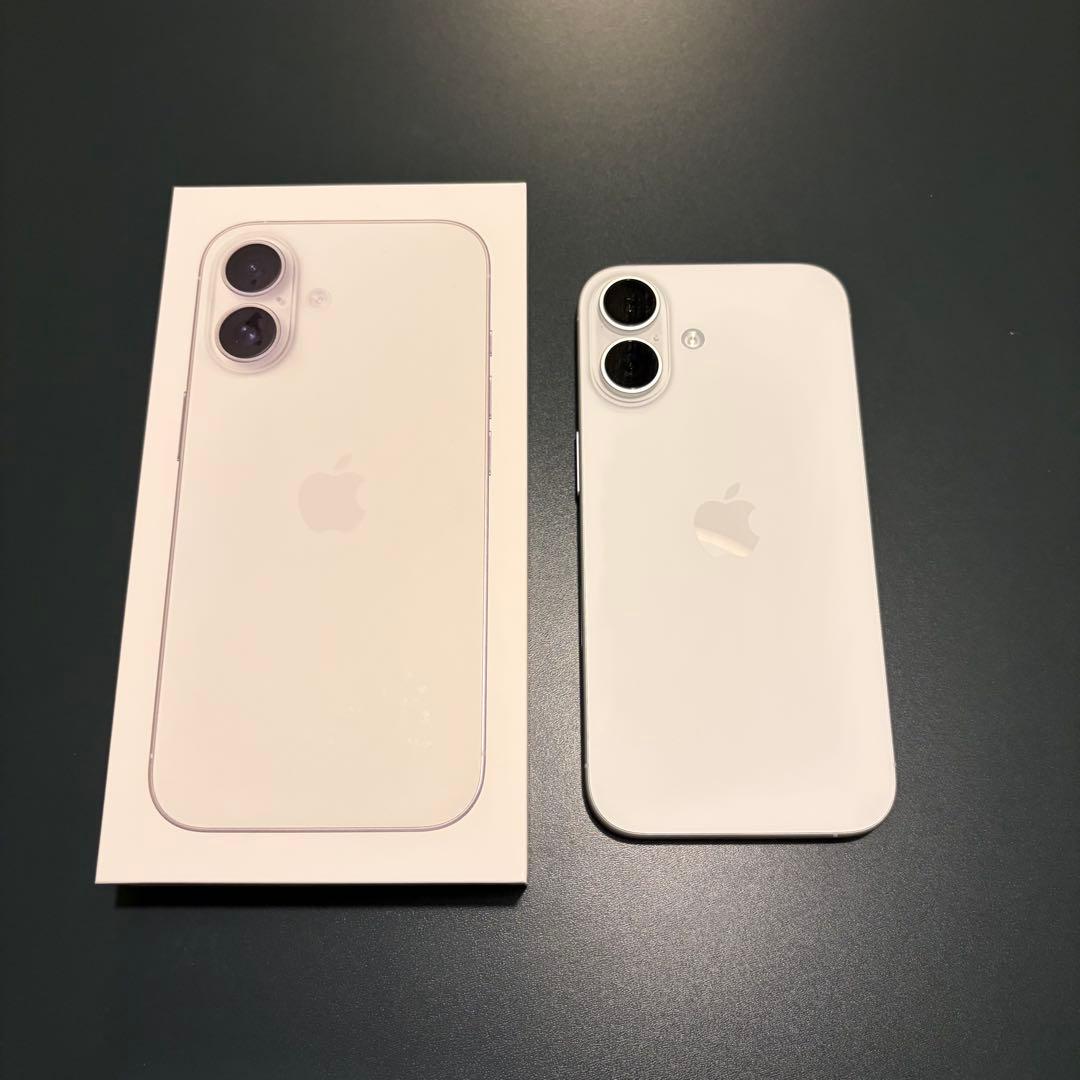 Apple iPhone 16 128gb ホワイト 本体　おまけ付き