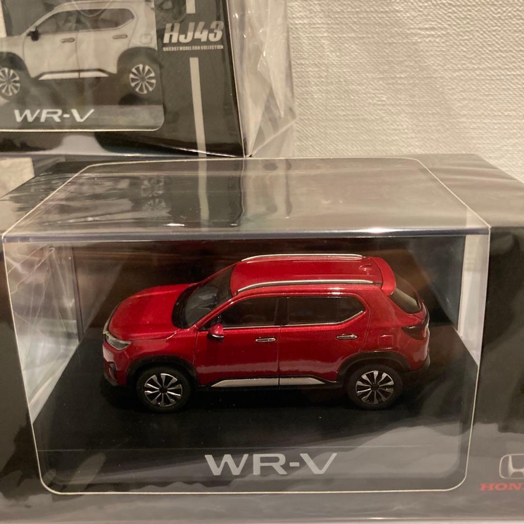WR-V 1／43ミニカー４台セット ホワイト・レッド・グレー ・黒ホンダ非売品