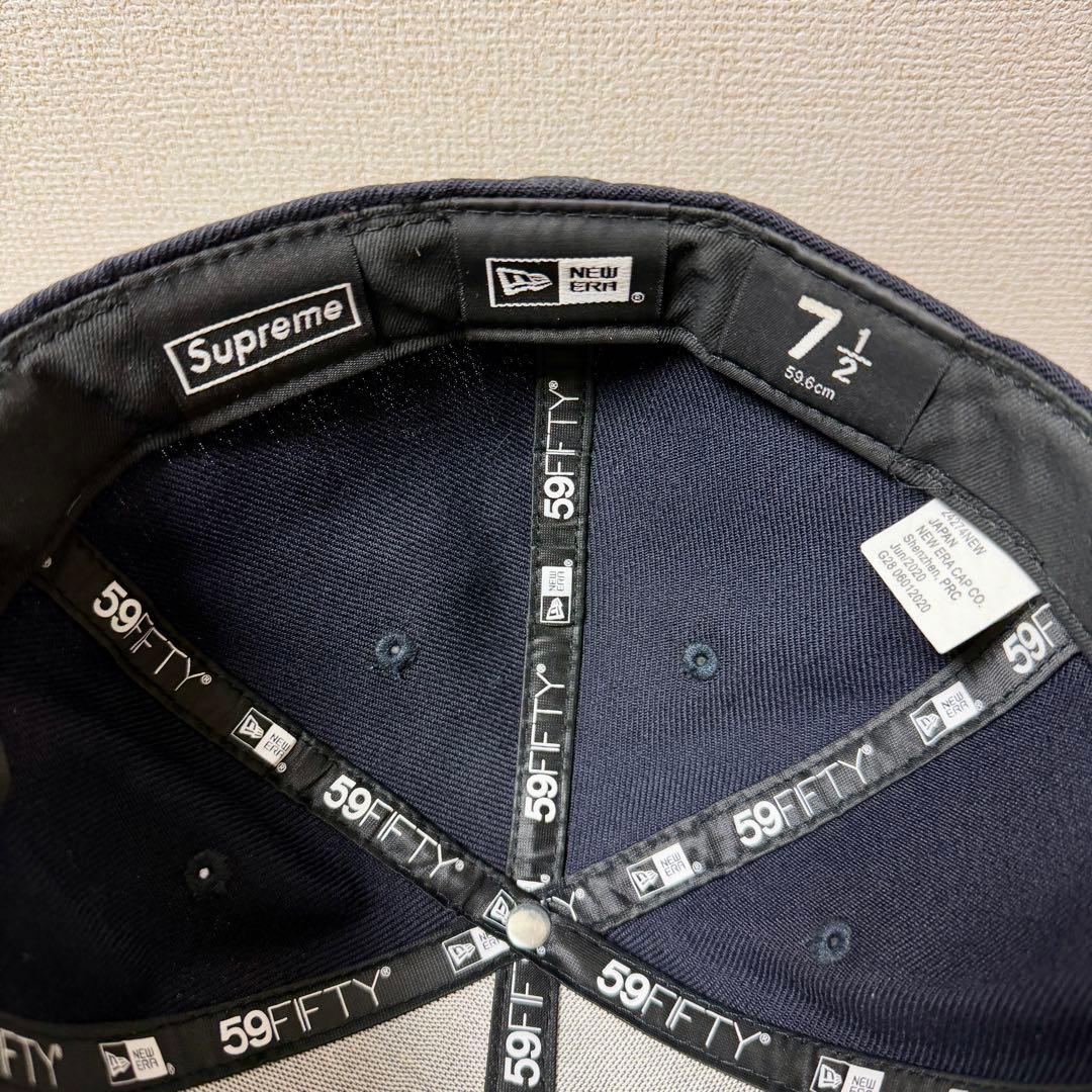 Supreme New Era キャップ Sロゴ