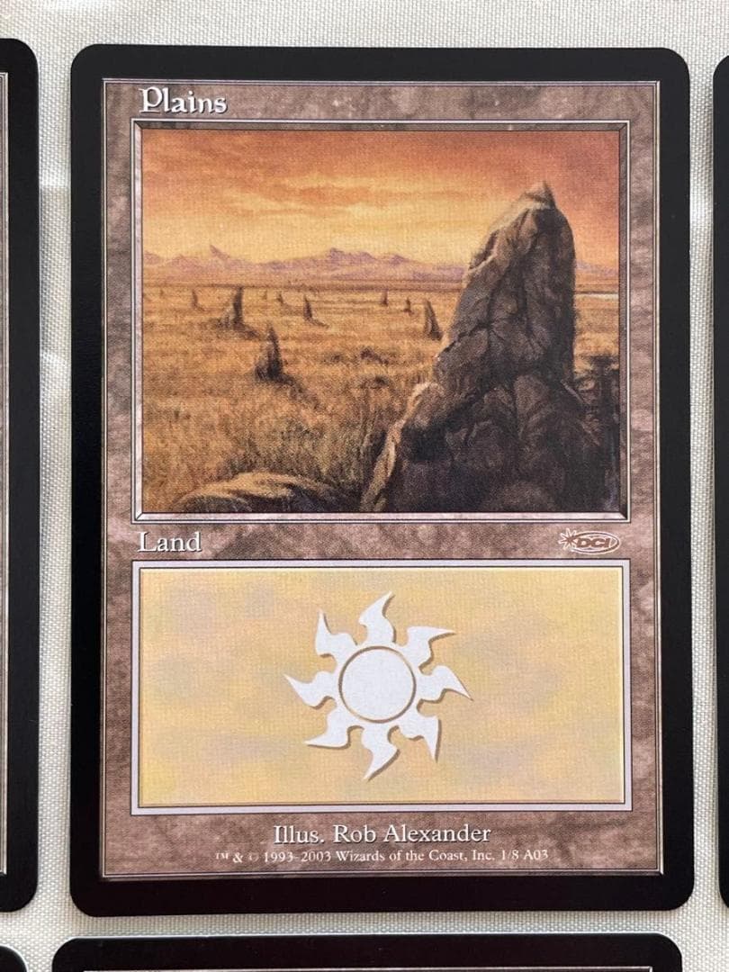 MtG 基本土地 平地/山/森/沼(オンスロート版アリーナランド)