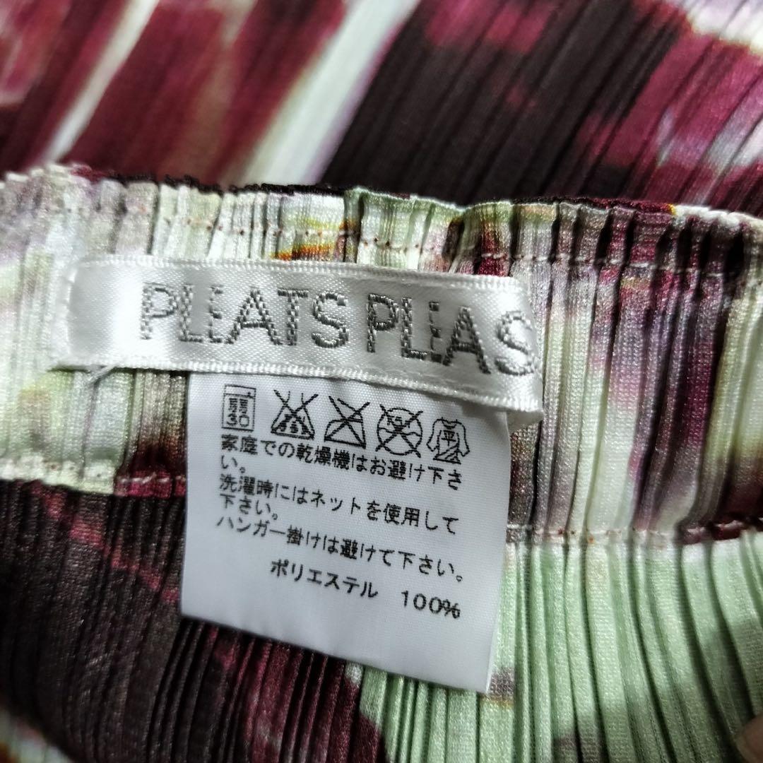 イッセイミヤケ プリーツプリーズ スモークバウンスフレアスカート