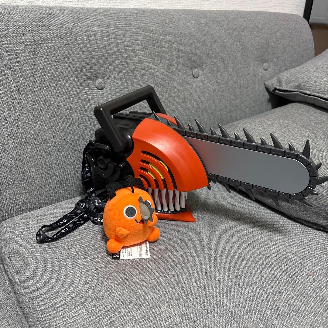 チェンソーマン　ポップコーンバケツ　ポチタぬいぐるみ