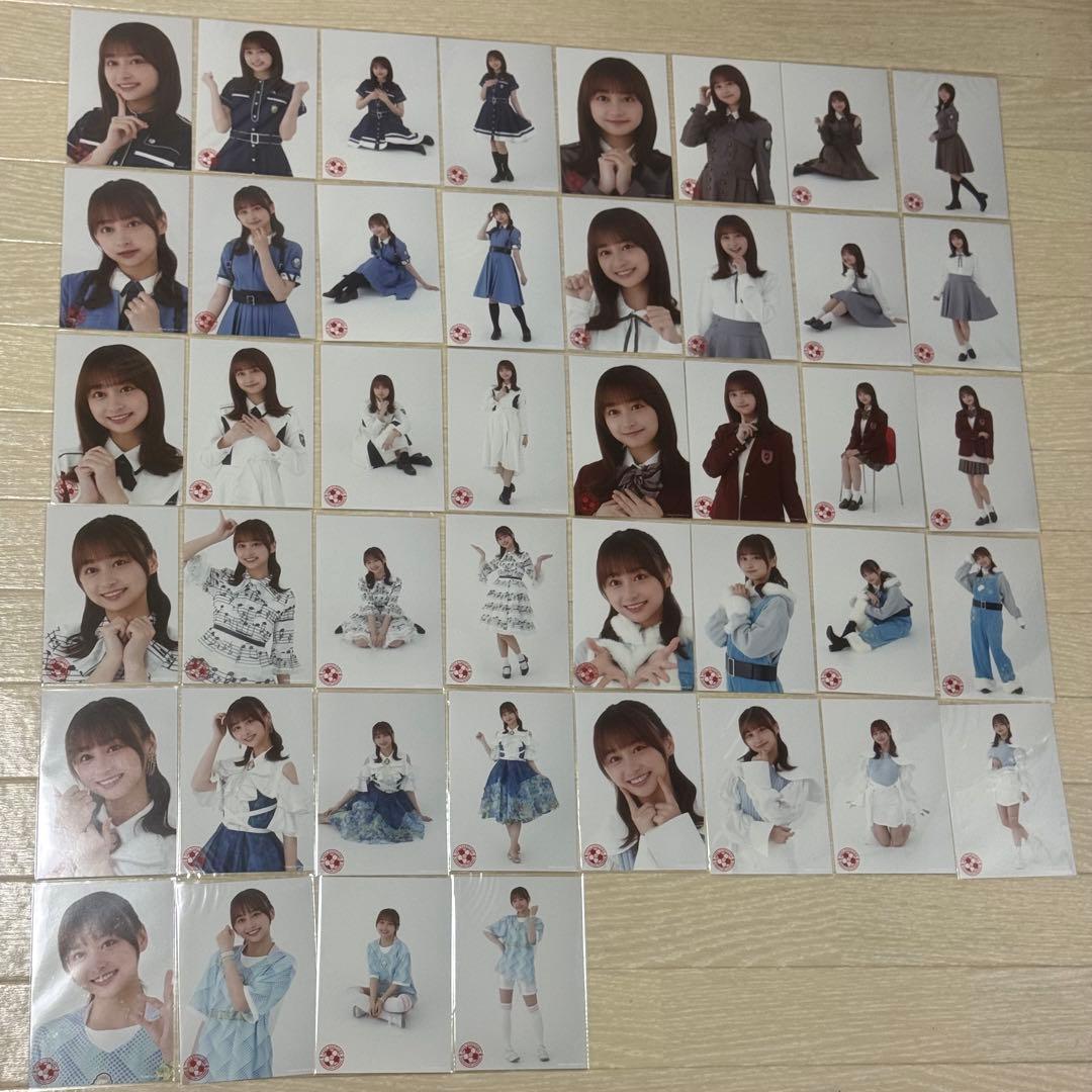 けやき坂46 日向坂46 影山優佳 卒業記念生写真 44枚コンプセット
