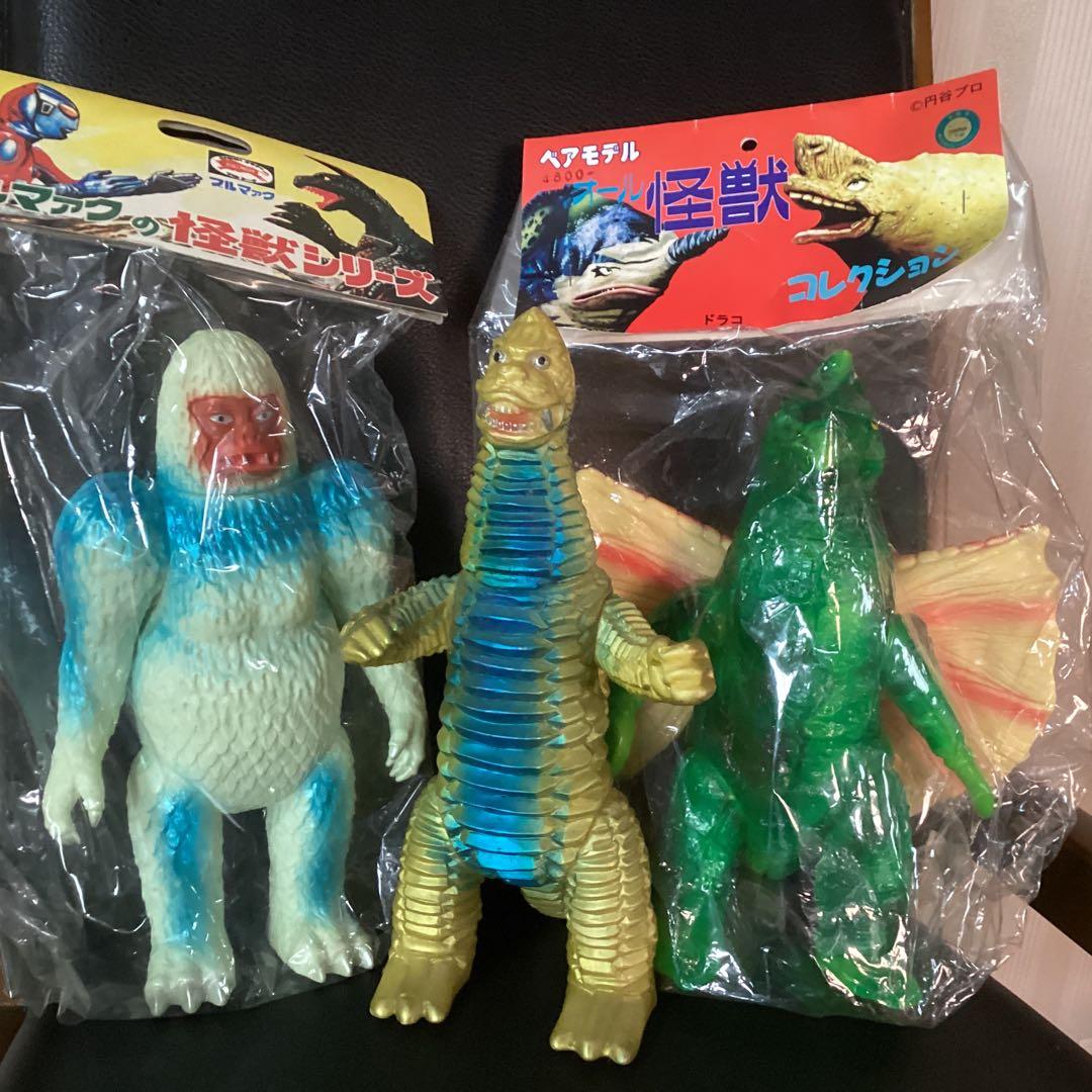 怪彗星ツイフォンSET レッドキング＆ギガス＆ドラコ　ブルマァク ベアモデル