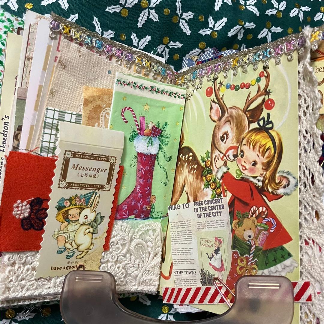 ジャンクジャーナル雑記帳 クリスマス トマトガール 妖精 ヴィクトリア