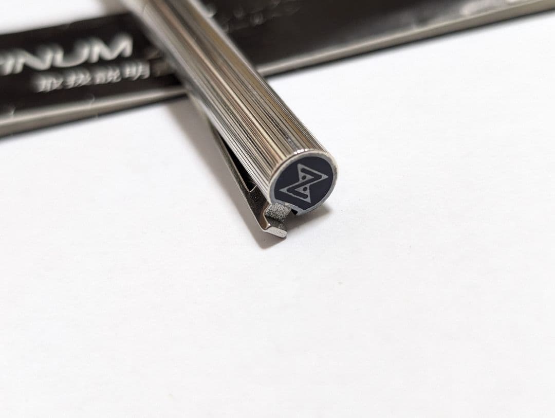 プラチナ万年筆　プラチナz　廃盤ボールペン　回転式　シルバープレート