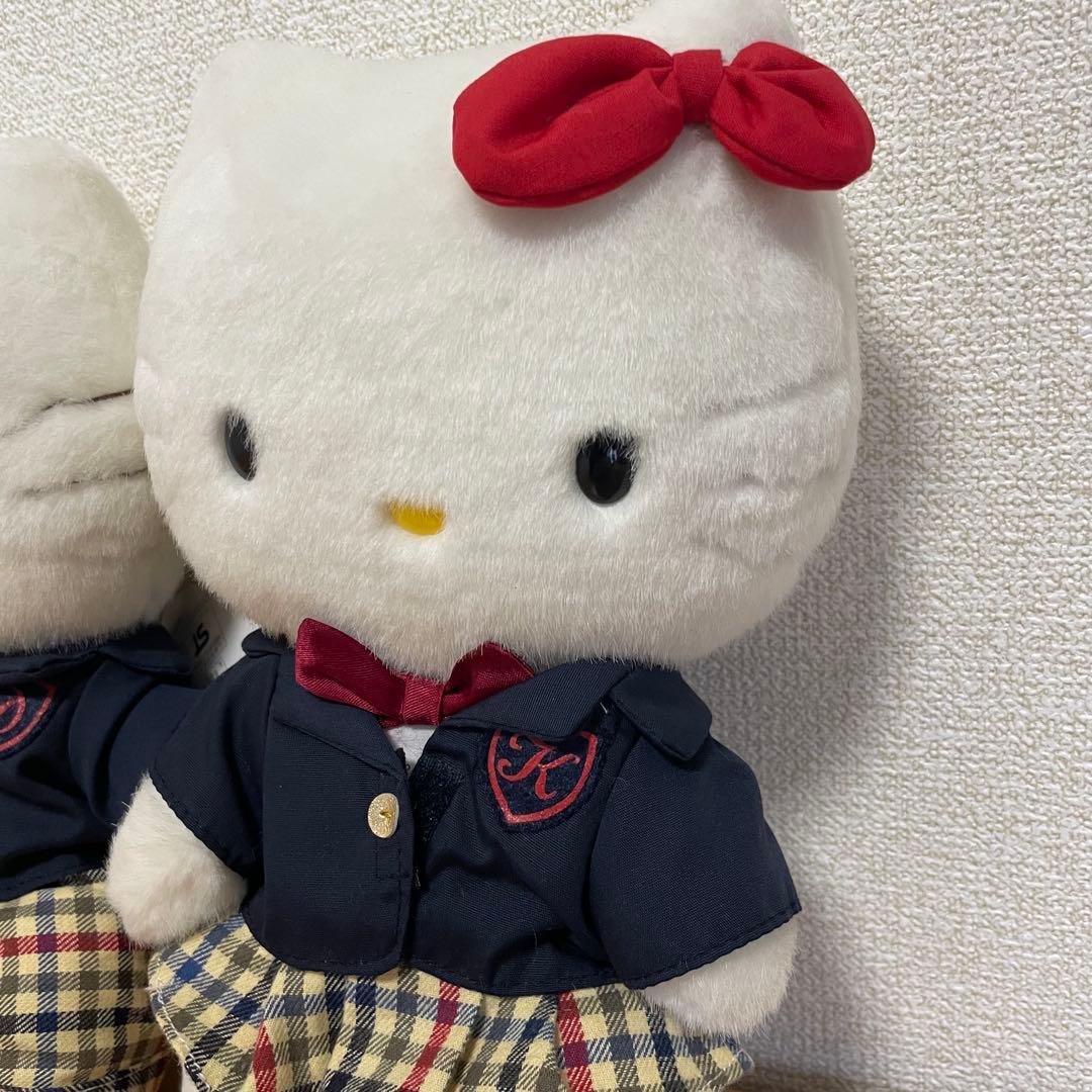 サンリオ ハローキティ キティ ダニエル 制服 ぬいぐるみ ブレザー レア