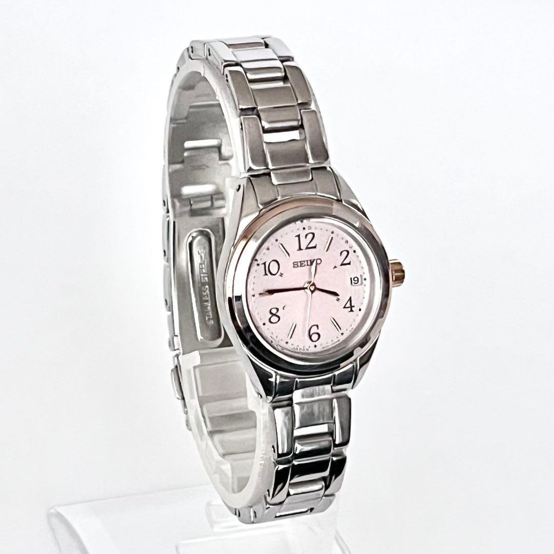 セイコー SEIKO レディース腕時計 稼働 電波ソーラー 磨き済み s1962