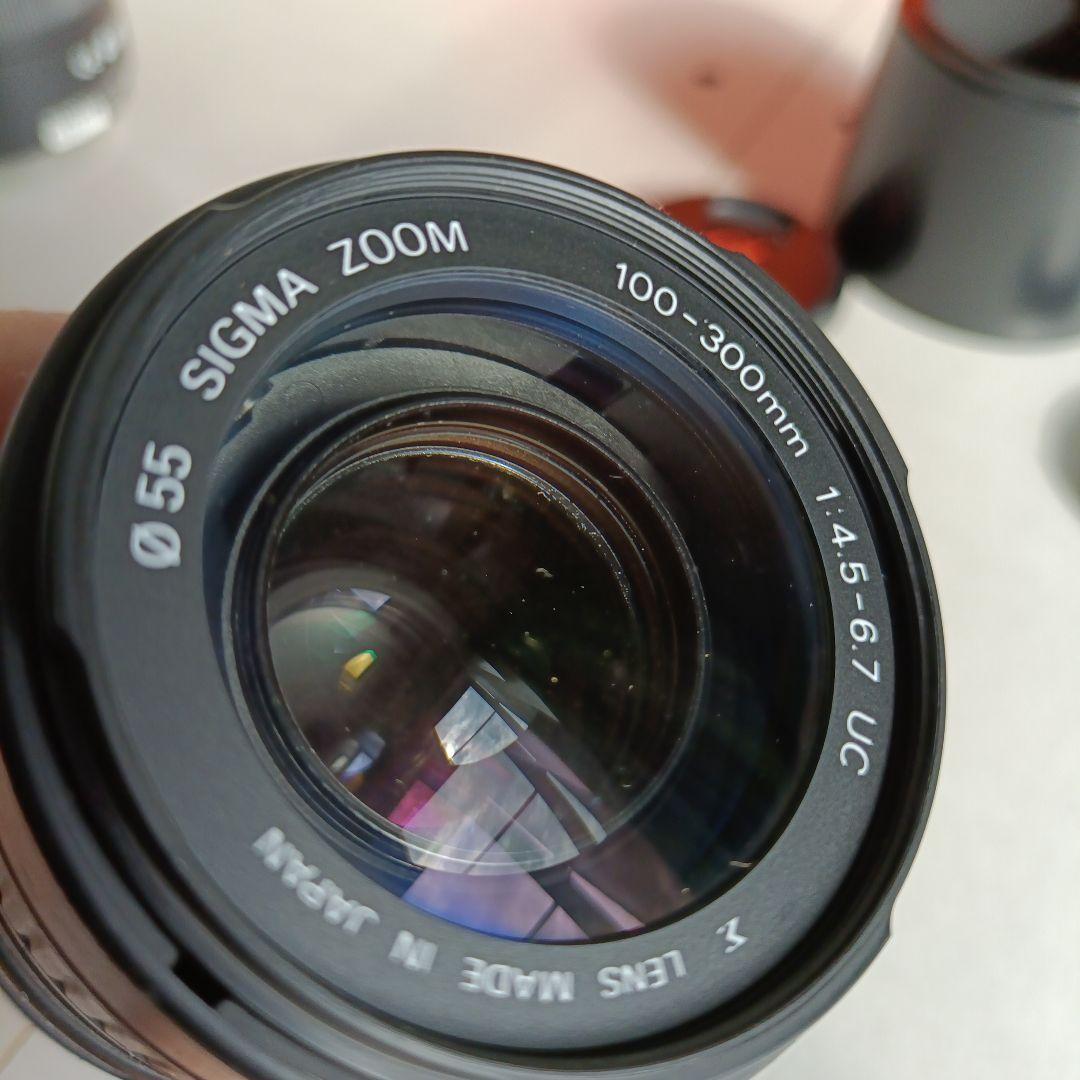 【完動品】SONY α55 デジタル一眼レフカメラ 本体 3本レンズ付き