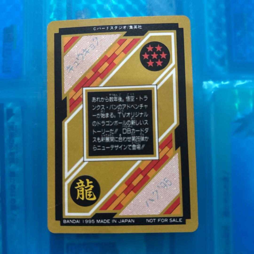 ドラゴンボール　カードダス 究極博95 悟空パントランクス