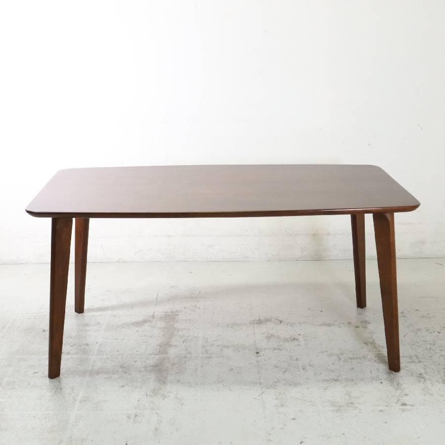 柏木工 ダイニングテーブル 幅150cm OB53W 色BW ウォールナット材