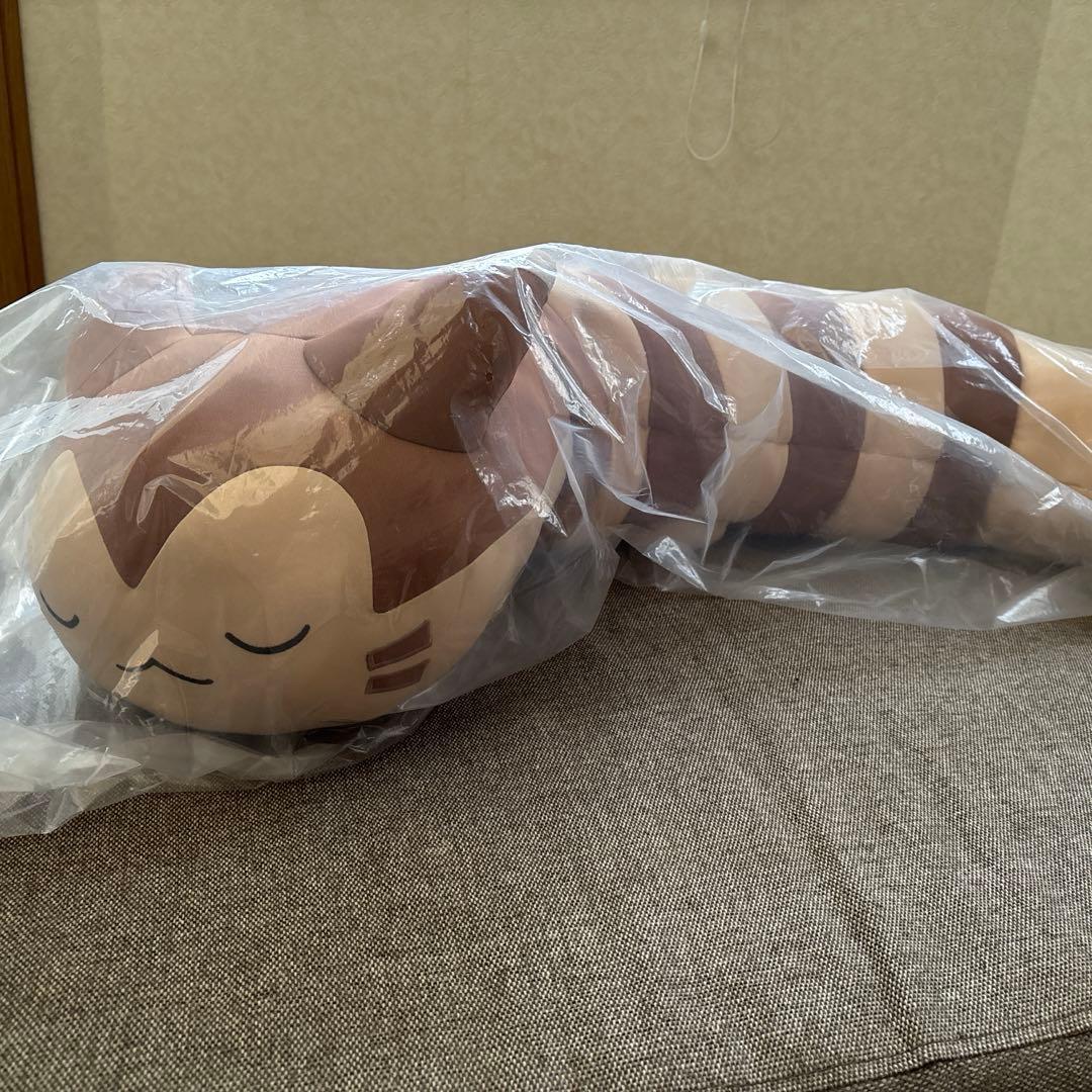 ポケモンセンター　ぎゅっと抱くっしょん　オオタチ　ぬいぐるみ　抱き枕