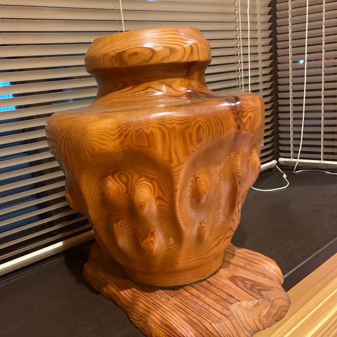 木製　花瓶