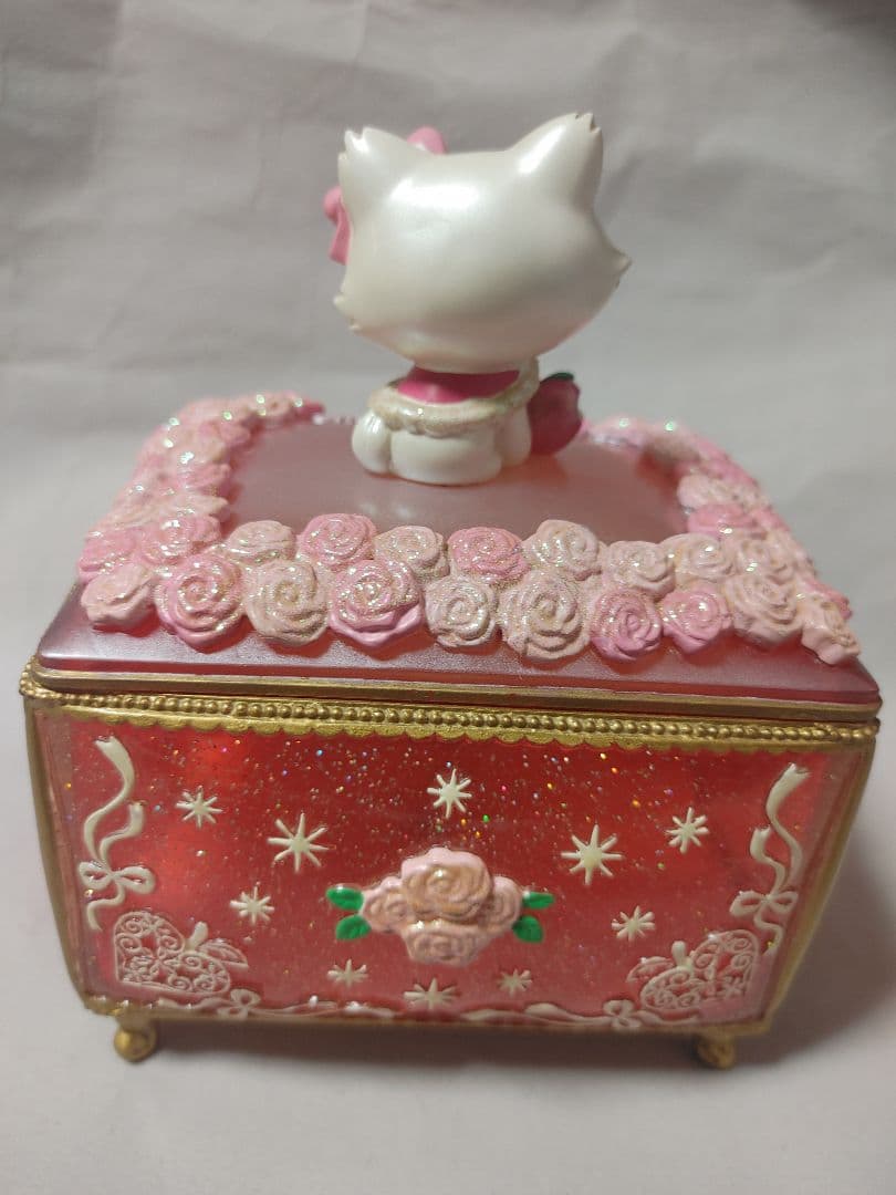 チャーミーキティ　2006年　ジオラマクロック　ジュエリーケース