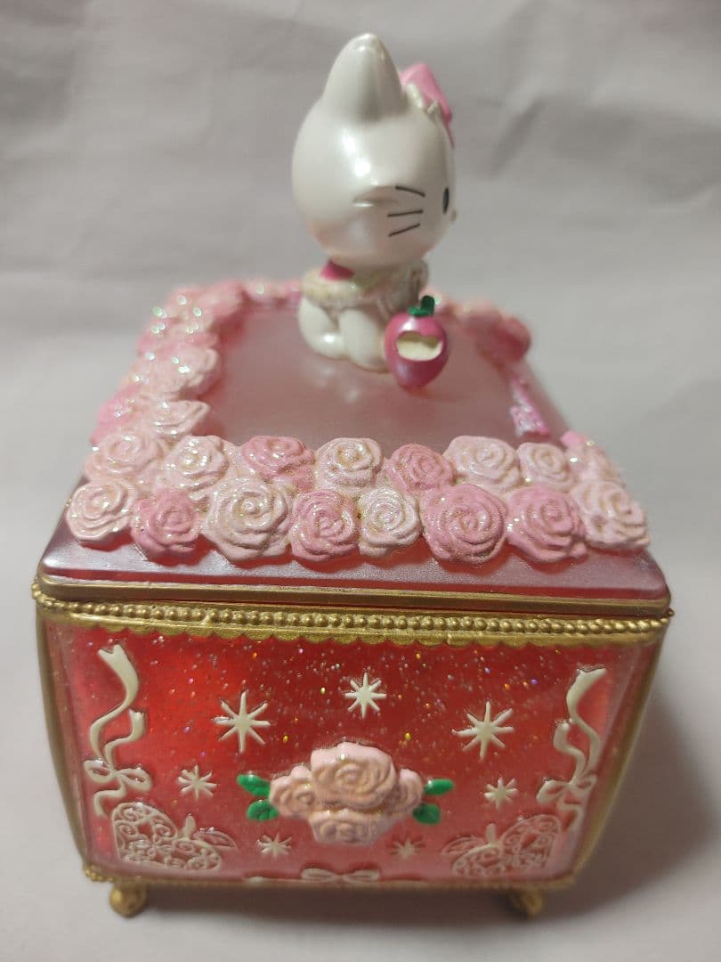 チャーミーキティ　2006年　ジオラマクロック　ジュエリーケース