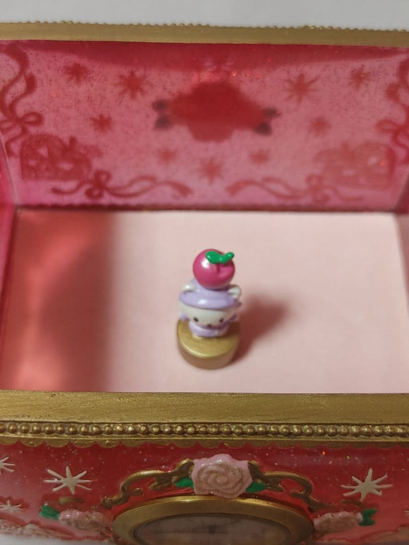 チャーミーキティ　2006年　ジオラマクロック　ジュエリーケース