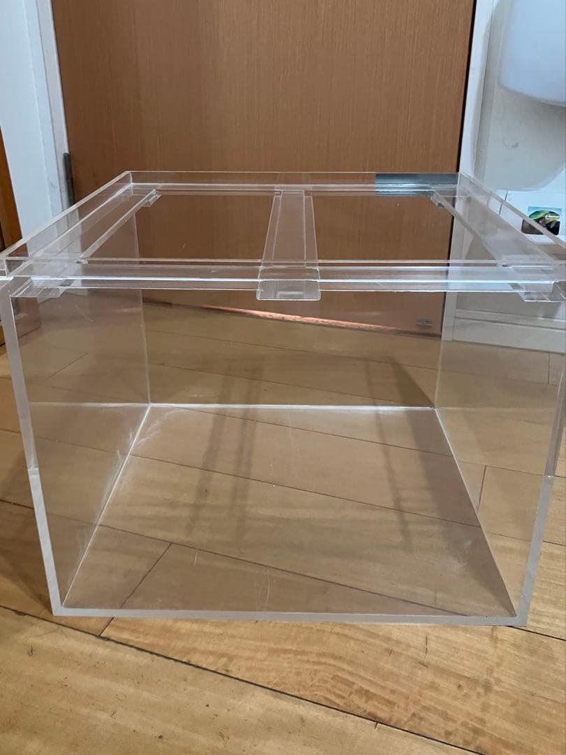 カンテツW450×D450×H350アクリル水槽 厚8㎜底面6㎜