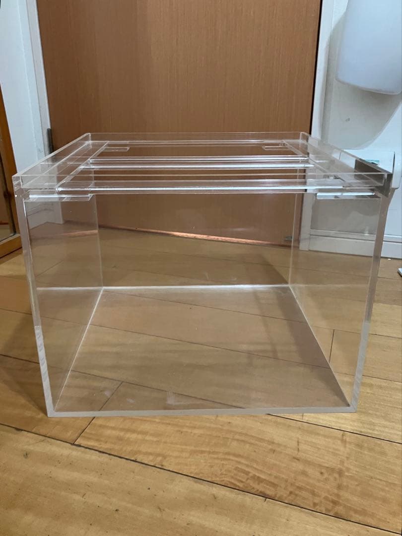 カンテツW450×D450×H350アクリル水槽 厚8㎜底面6㎜