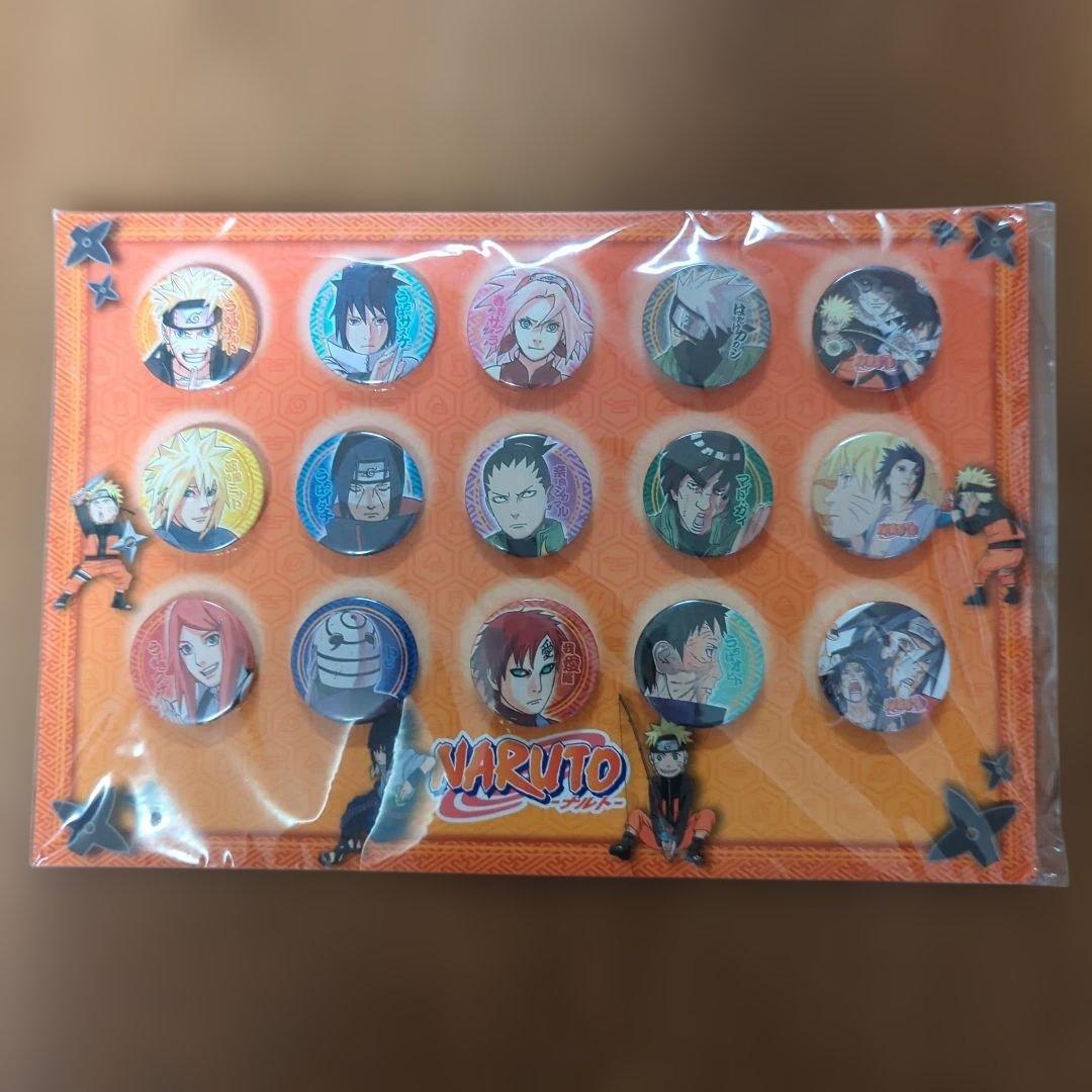 NARUTO　缶バッチセット