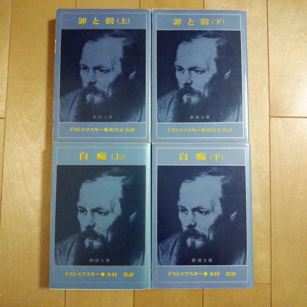 ドストエフスキー　19冊セット　罪と罰、未成年、悪霊、カラマーゾフの兄弟、白痴等