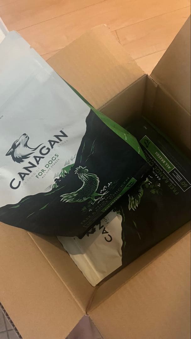 【賞味期限2026/6/2】CANAGAN ドッグフード チキン 2kg×2袋