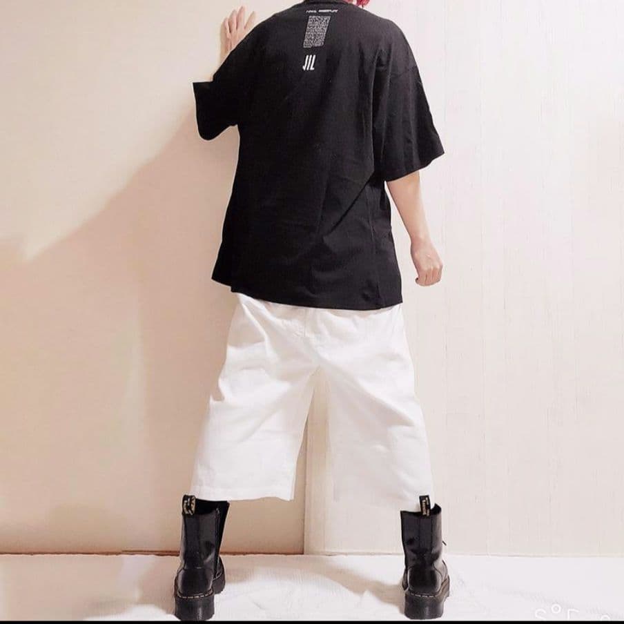 NO CONTROL AIR　ワイド サルエル ガウチョパンツ 白