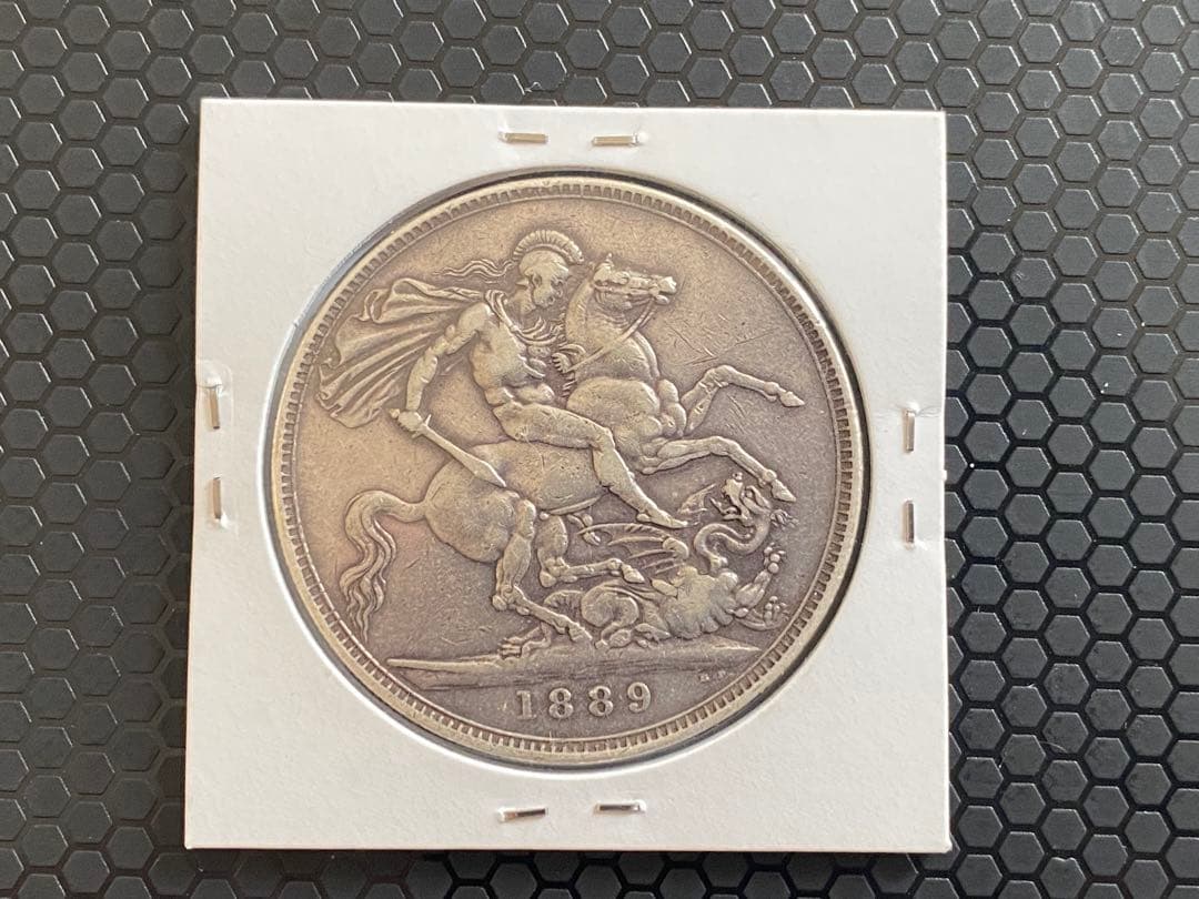 1889年 ヴィクトリア女王 銀貨 1ドル 本物保証